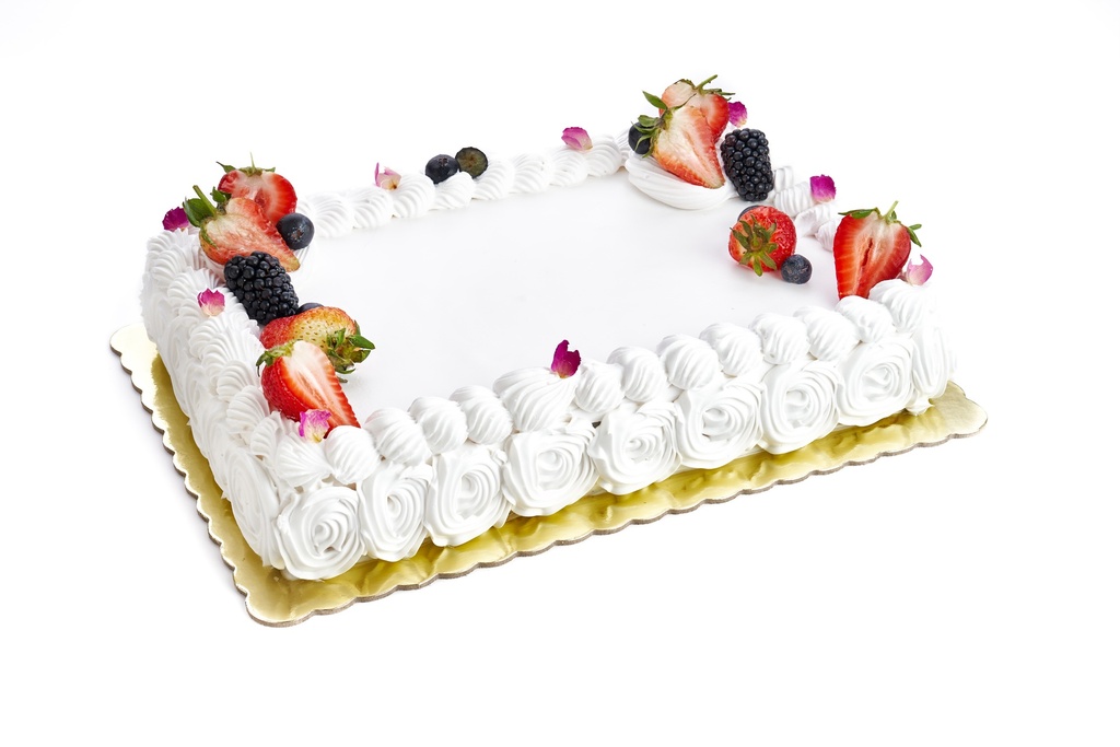 Birthday cake fruit 