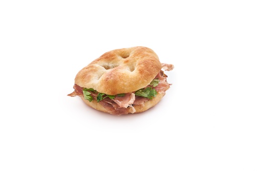Focaccia Sandwich Prosciutto Truffle