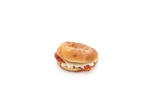 Focaccia Sandwich Salami Mozzarella